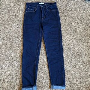Levi’s 724 high rise straight jeans